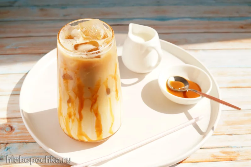 Холодный карамельный макиато