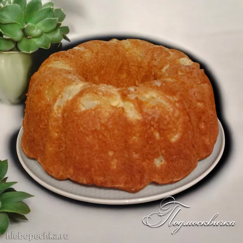 Осенний пирог с грушами