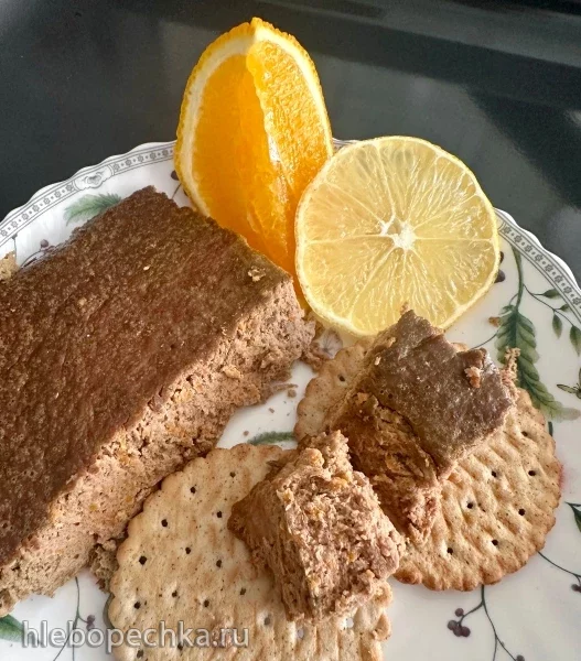 Суфле. Но скорее парфе из куриной печени