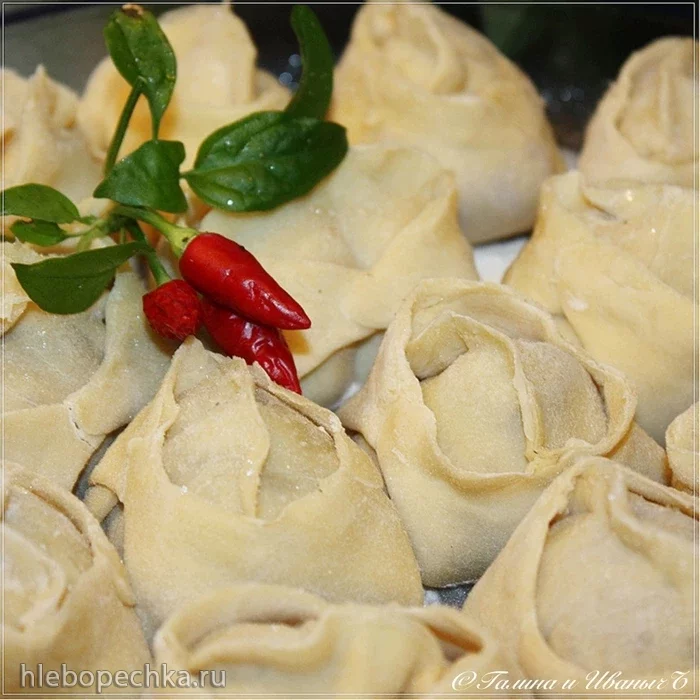 Аутентичные манты из баранины