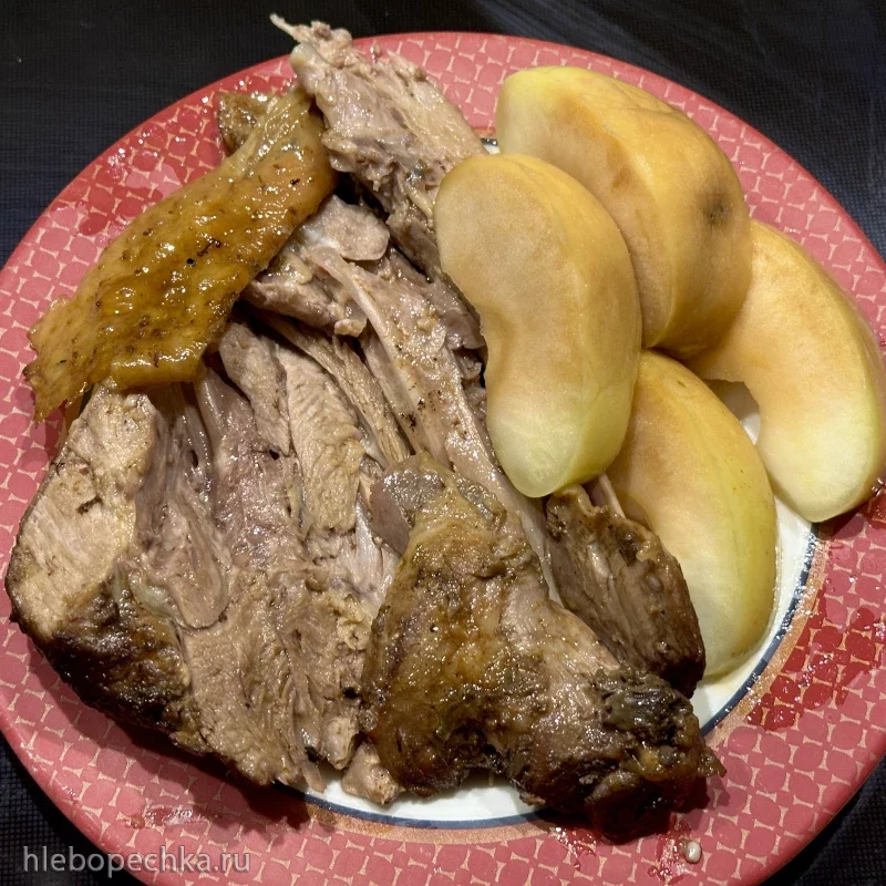 Индюшка. Маринованная голень в духовке