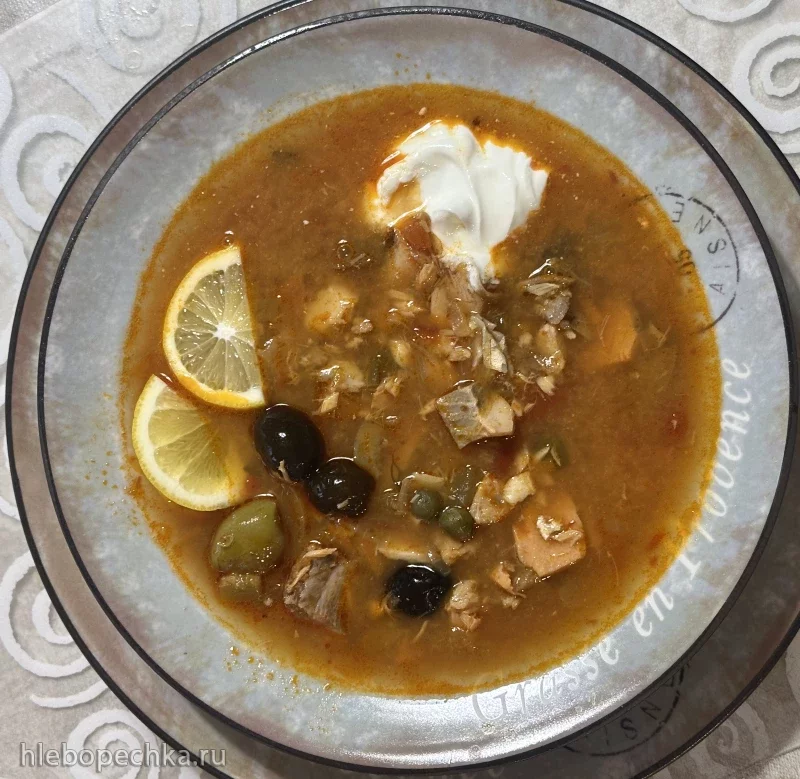 Солянка рыбно-грибная сборная