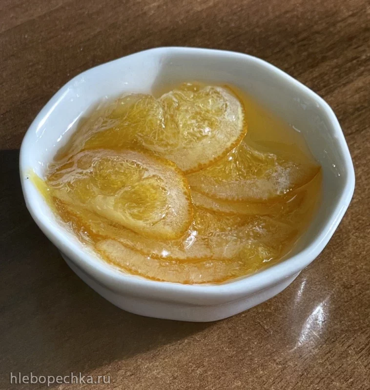 Варенье из ломтиков лимонов
