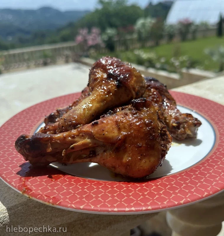 Куриные булдыжки в духовке, но после маринада