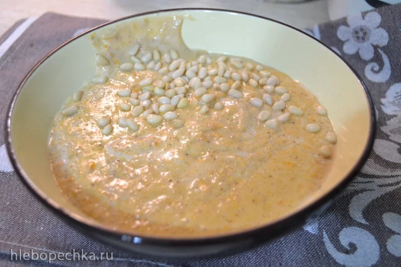 Амарантовая каша из плющеного зерна