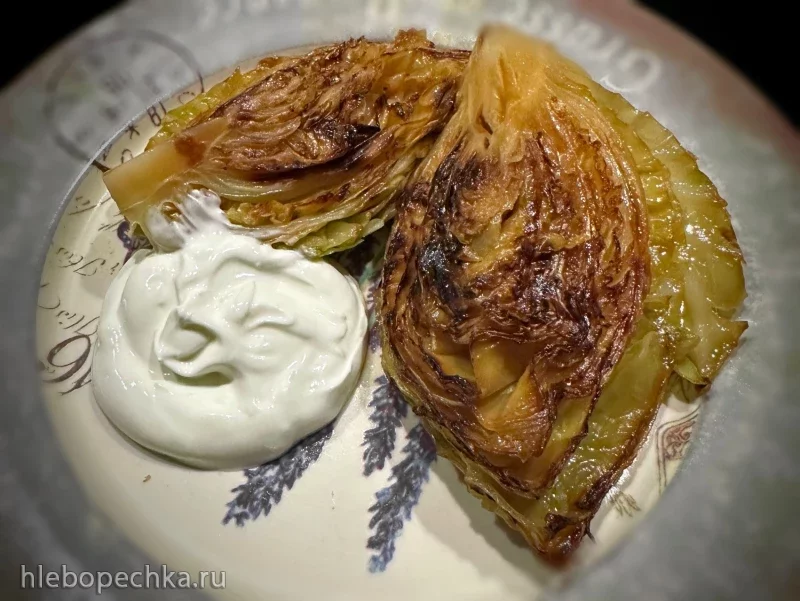 Молодая жареная капуста