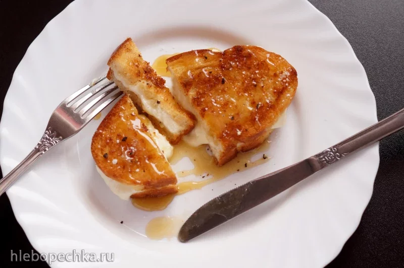 Горячий сэндвич с сыром и медом от Криса Козентино