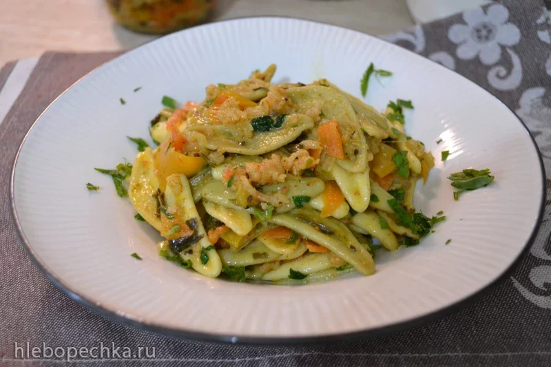 Паста «Фолье» с мелким крилем