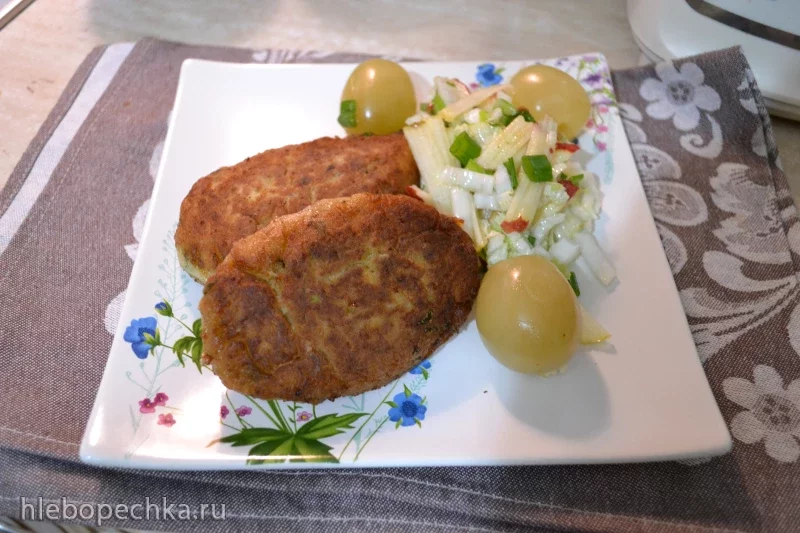 Котлеты из клария жареные