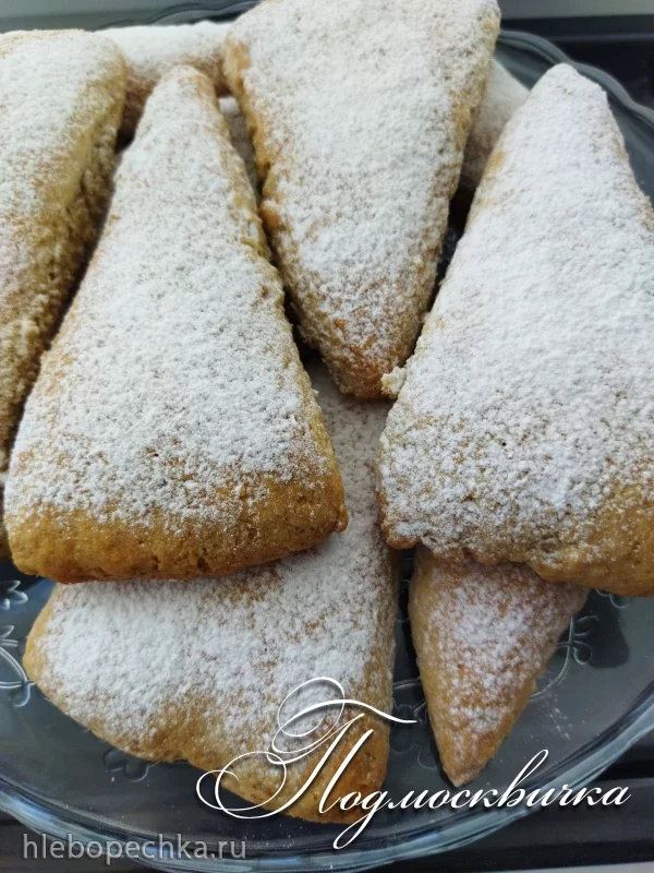Ореховые сконы на сметане