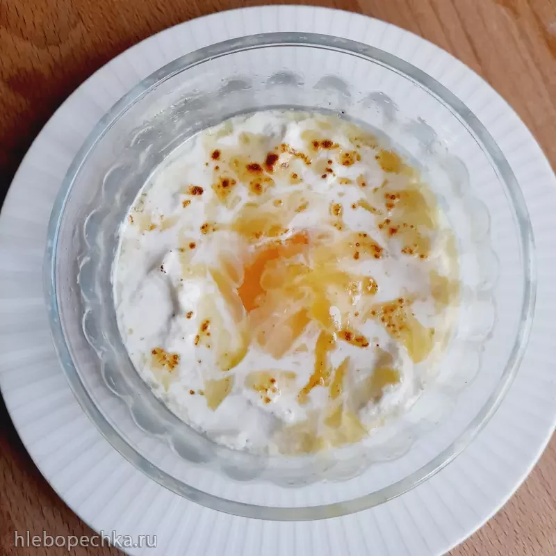 Яйцо кокот на пару в яйцеварке