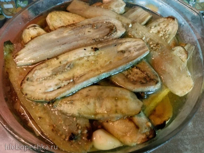 Баклажаны в маринаде по рецепту кубанской сватьи