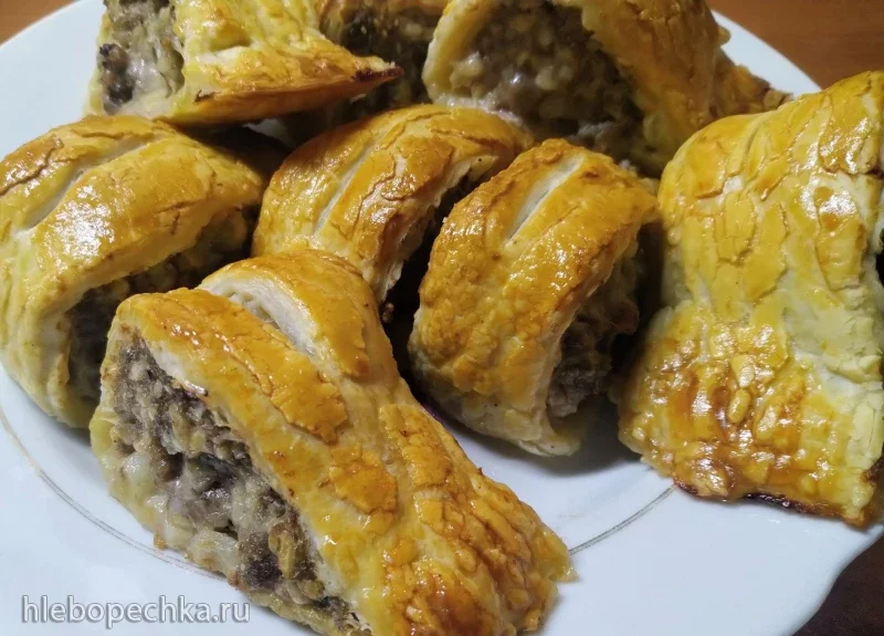 Быстрая закуска с мясным фаршем