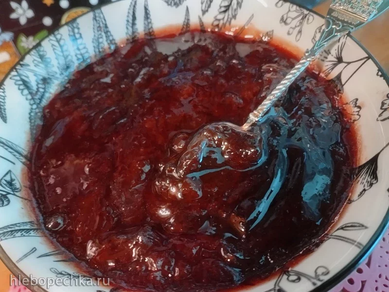 Варенье с хаваджем из слив
