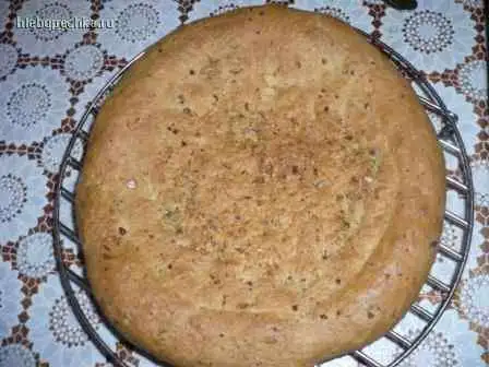 Лепёшка со шкварками