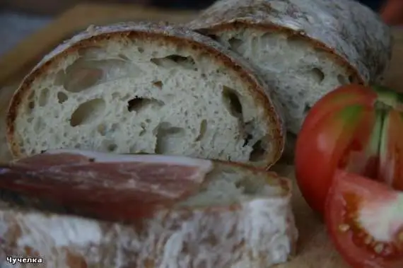 Чиабатта в духовке