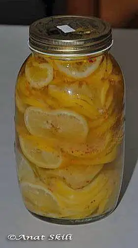 Маринованные лимоны (израильский рецепт)