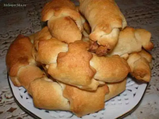 Рогалики песочно-дрожжевые
