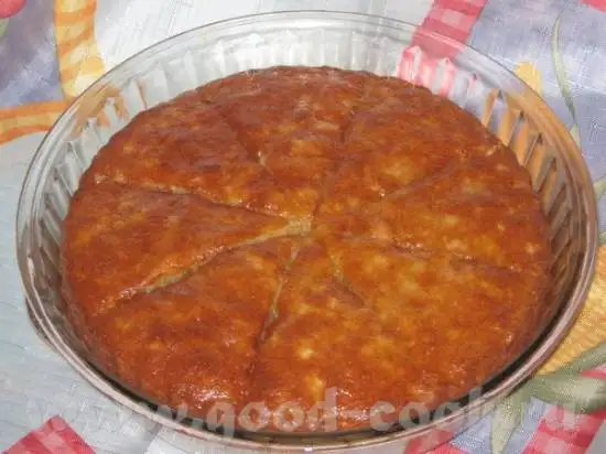 Пирог лимонно-изюмный