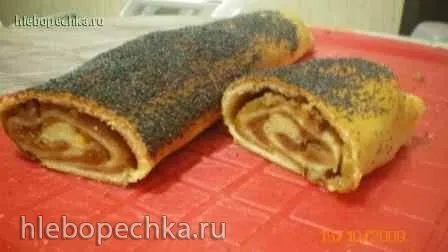 Рулет яблочный