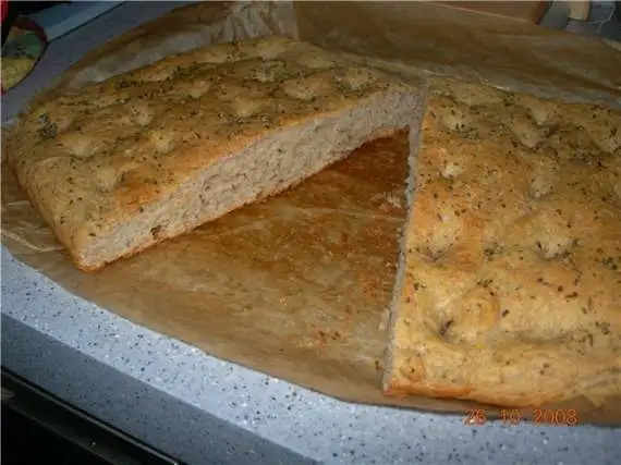 Фокачча цельнозерновая