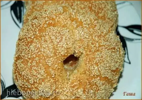 Бейгеле с кунжутом