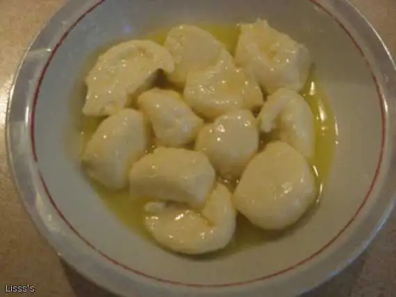 Вареники с заправкой