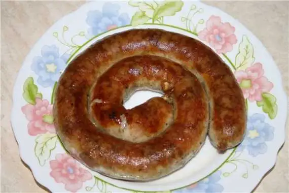 Колбаса домашняя куриная