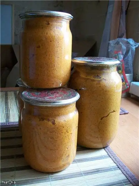 Икра кабачковая за 5 часов