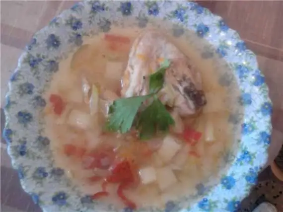 Щи из кабачка
