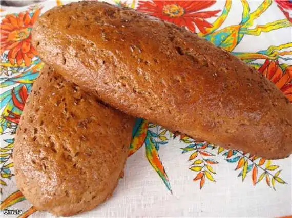 Ржаной хлеб на опаре (духовка)
