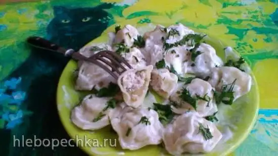 Пельмени с нежирной свининой