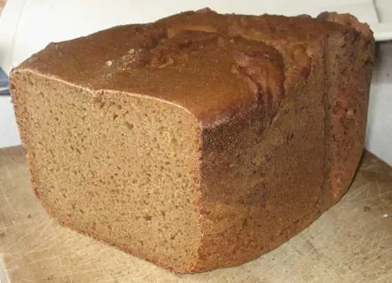 Ржаной хлеб  с квасным суслом на опаре