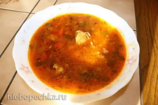 Суп «Харчо» в мультиварке Panasonic SR-TMH18
