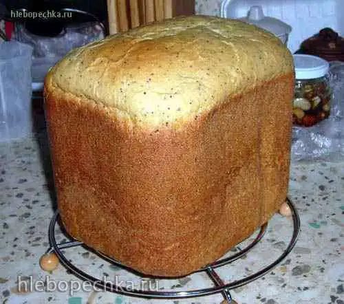 Яблочный хлеб в хлебопечке