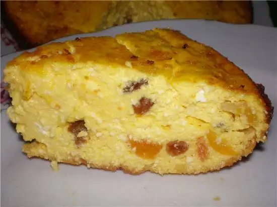 Творожная запеканка без муки и манки