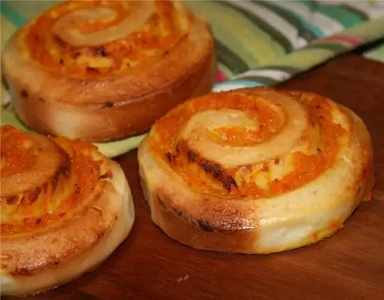 Плюшки морковно-коричные