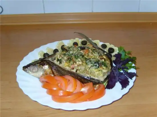 Рыба фаршированная