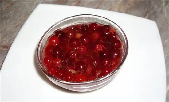 Клюквенный соус (к индейке)