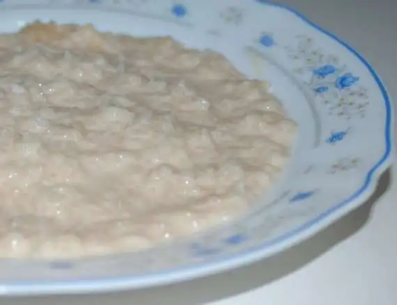Каша рисовая на молоке (размазня)