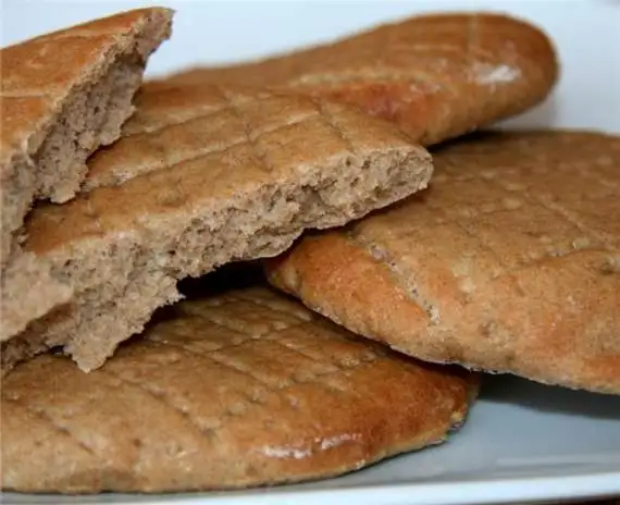 Лепёшки деревенские ржано-пшеничные