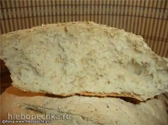 Хлеб пшеничный с овсяными хлопьями