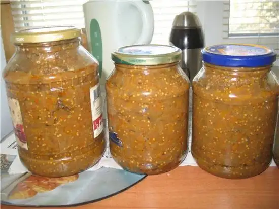Икра баклажанная на зиму