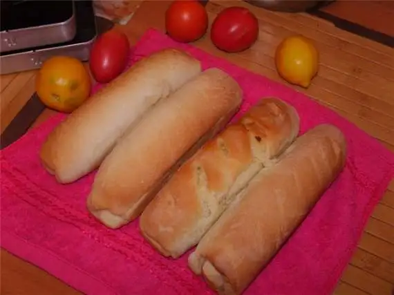 Багет с чесноком