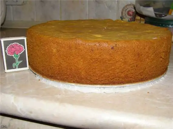 Медовый бисквит (без соды)