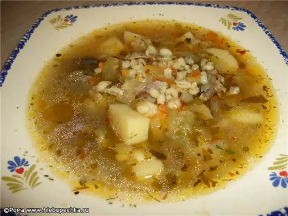 Рассольник с уткой ( Cuckoo 1054)