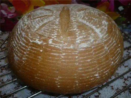Хлеб молочный на закваске