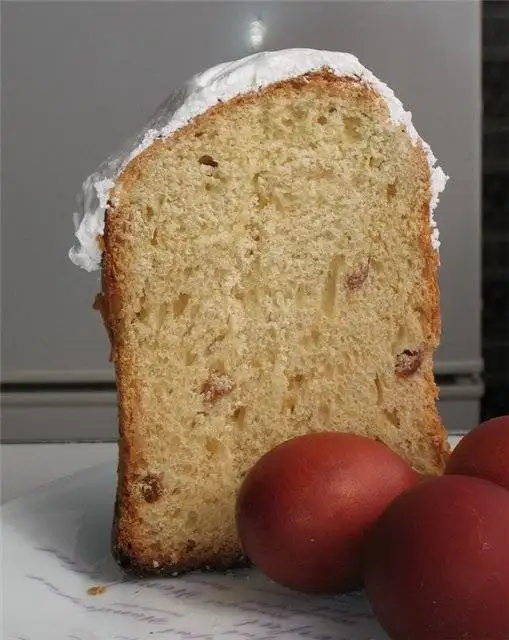 Кулич «Вкуснейший» на желтках (в хлебопечке)