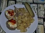 Мясные маффины