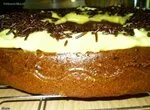 Пирог медовый с яблоками